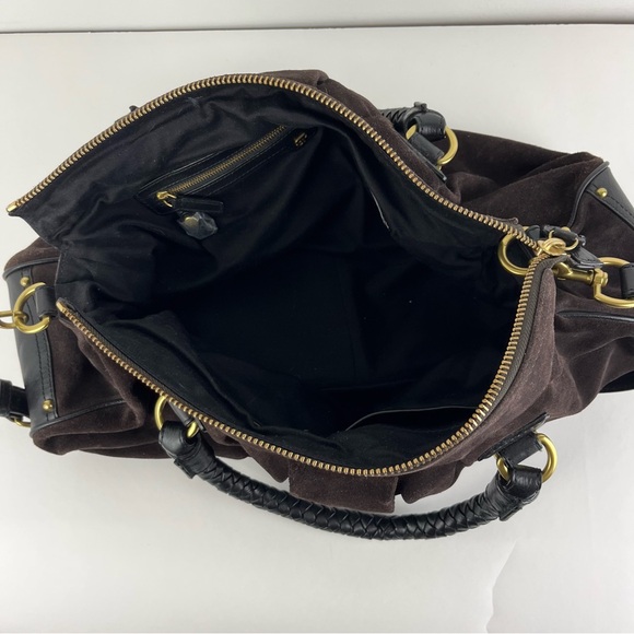 Banana Republic Gold Hardware Crossbody Bag Rope Handles - Picture 5 of 9